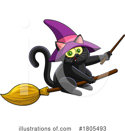 Royalty-Free (RF) Halloween Clipart Illustration by Hit Toon - Stock Sample #1805493
