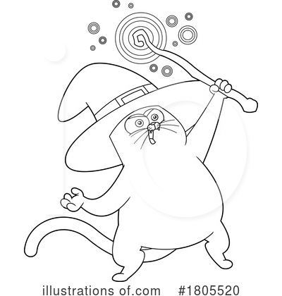 Magic Wand Clipart #1805520 by Hit Toon
