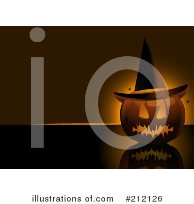 Royalty-Free (RF) Halloween Clipart Illustration by elaineitalia - Stock Sample #212126