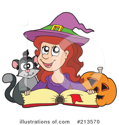 Royalty-Free (RF) Halloween Clipart Illustration by visekart - Stock Sample #213570