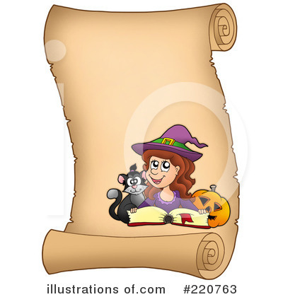 Royalty-Free (RF) Halloween Clipart Illustration by visekart - Stock Sample #220763