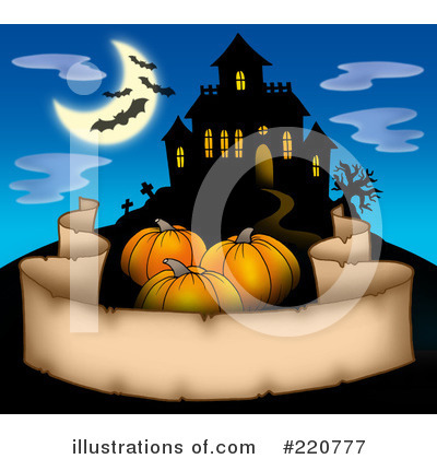 Royalty-Free (RF) Halloween Clipart Illustration by visekart - Stock Sample #220777