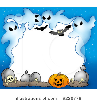 Royalty-Free (RF) Halloween Clipart Illustration by visekart - Stock Sample #220778