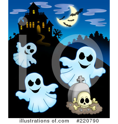 Royalty-Free (RF) Halloween Clipart Illustration by visekart - Stock Sample #220790