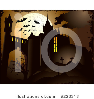 Royalty-Free (RF) Halloween Clipart Illustration by Eugene - Stock Sample #223318