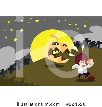 Royalty-Free (RF) Halloween Clipart Illustration by mayawizard101 - Stock Sample #224528