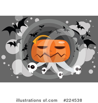 Royalty-Free (RF) Halloween Clipart Illustration by mayawizard101 - Stock Sample #224538