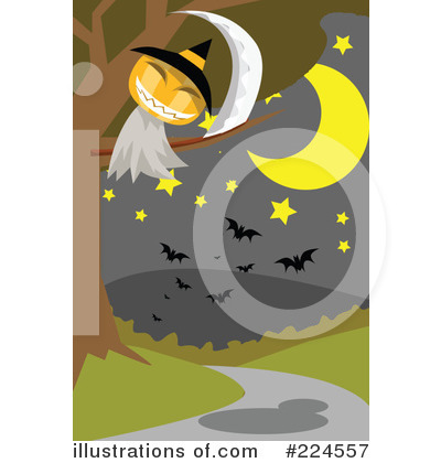 Royalty-Free (RF) Halloween Clipart Illustration by mayawizard101 - Stock Sample #224557