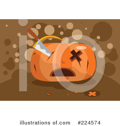 Royalty-Free (RF) Halloween Clipart Illustration by mayawizard101 - Stock Sample #224574