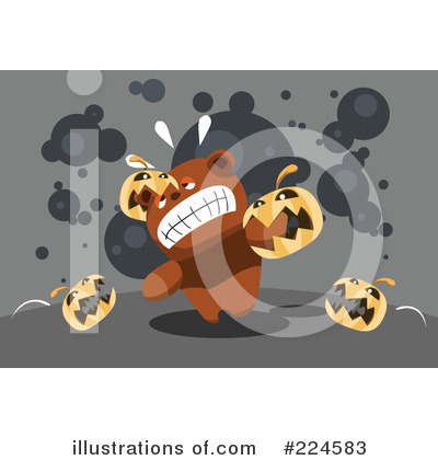 Royalty-Free (RF) Halloween Clipart Illustration by mayawizard101 - Stock Sample #224583