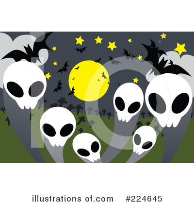 Royalty-Free (RF) Halloween Clipart Illustration by mayawizard101 - Stock Sample #224645