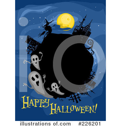 Royalty-Free (RF) Halloween Clipart Illustration by BNP Design Studio - Stock Sample #226201