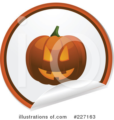 Royalty-Free (RF) Halloween Clipart Illustration by elaineitalia - Stock Sample #227163