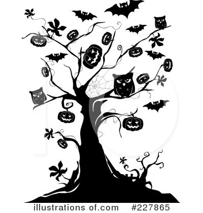 Royalty-Free (RF) Halloween Clipart Illustration by BNP Design Studio - Stock Sample #227865