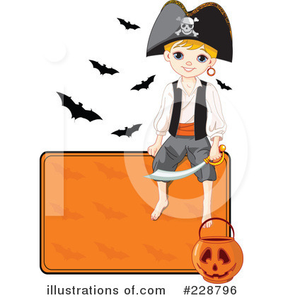 Royalty-Free (RF) Halloween Clipart Illustration by Pushkin - Stock Sample #228796