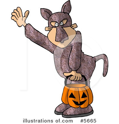 Royalty-Free (RF) Halloween Clipart Illustration by djart - Stock Sample #5665