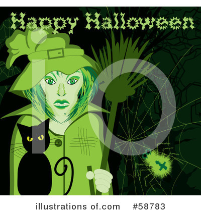 Royalty-Free (RF) Halloween Clipart Illustration by kaycee - Stock Sample #58783