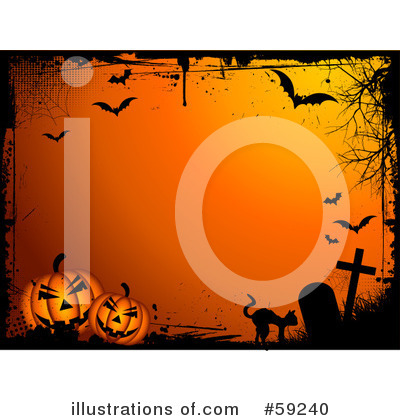 Royalty-Free (RF) Halloween Clipart Illustration by KJ Pargeter - Stock Sample #59240