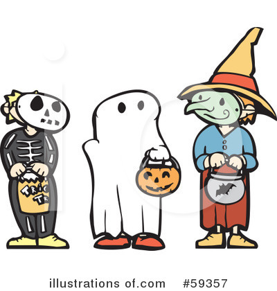Royalty-Free (RF) Halloween Clipart Illustration by xunantunich - Stock Sample #59357