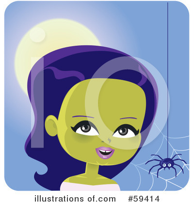 Witch Clipart #59414 by Monica