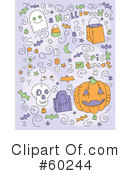 Halloween Clipart #60244 by Cory Thoman
