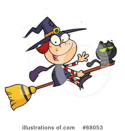 Royalty-Free (RF) Halloween Clipart Illustration by Hit Toon - Stock Sample #68053