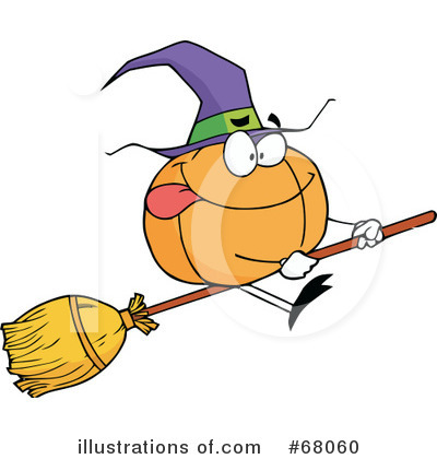 Royalty-Free (RF) Halloween Clipart Illustration by Hit Toon - Stock Sample #68060