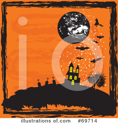 Royalty-Free (RF) Halloween Clipart Illustration by MilsiArt - Stock Sample #69714