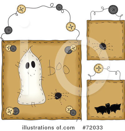 Royalty-Free (RF) Halloween Clipart Illustration by inkgraphics - Stock Sample #72033