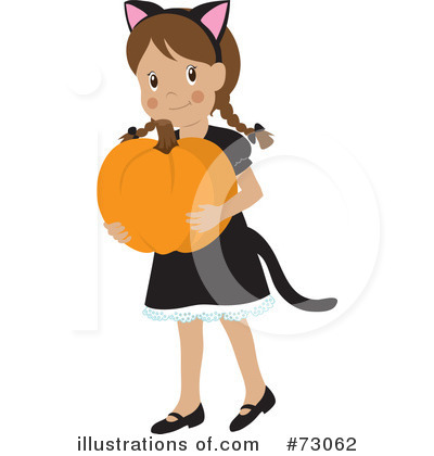 Royalty-Free (RF) Halloween Clipart Illustration by Rosie Piter - Stock Sample #73062