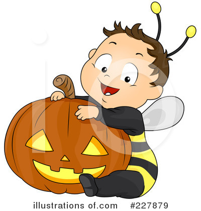Royalty-Free (RF) Halloween Costume Clipart Illustration by BNP Design Studio - Stock Sample #227879
