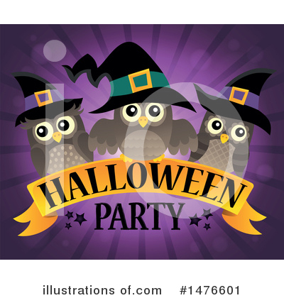 Witch Owl Clipart #1476601 by visekart