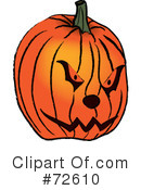 Halloween Pumpkin Clipart #72610 by Pams Clipart