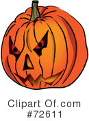 Halloween Pumpkin Clipart #72611 by Pams Clipart