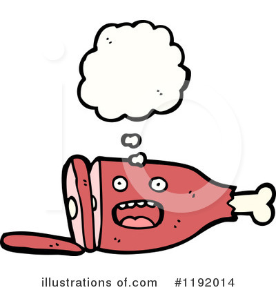Royalty-Free (RF) Ham Clipart Illustration by lineartestpilot - Stock Sample #1192014