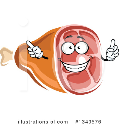 Royalty-Free (RF) Ham Clipart Illustration by Vector Tradition SM - Stock Sample #1349576