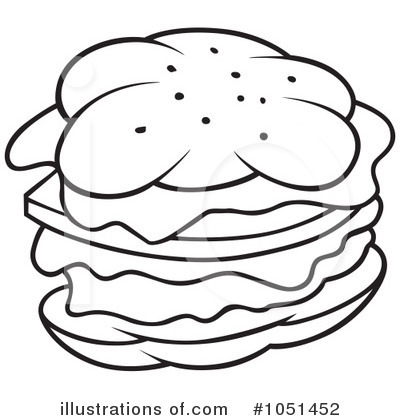 Hamburger Clipart #1051452 by dero