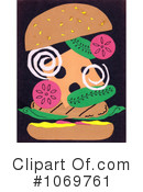 Hamburger Clipart #1069761 by LoopyLand