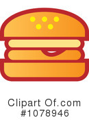 Hamburger Clipart #1078946 by Lal Perera