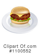Hamburger Clipart #1100552 by AtStockIllustration