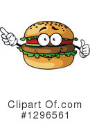 Hamburger Clipart #1296561 by Vector Tradition SM