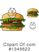Hamburger Clipart #1349623 by Vector Tradition SM