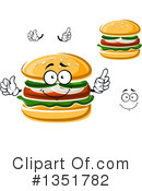 Hamburger Clipart #1351782 by Vector Tradition SM