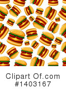 Hamburger Clipart #1403167 by Vector Tradition SM