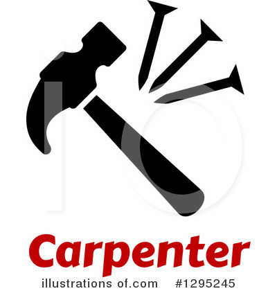 Carpenter Clipart #1295245 by Vector Tradition SM
