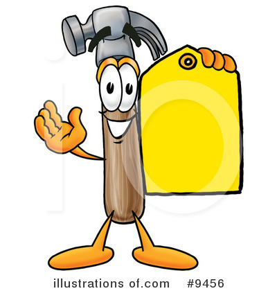 Royalty-Free (RF) Hammer Clipart Illustration by Mascot Junction - Stock Sample #9456
