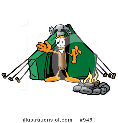 Royalty-Free (RF) Hammer Clipart Illustration by Mascot Junction - Stock Sample #9461