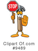 Hammer Clipart #9489 by Mascot Junction