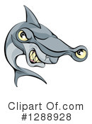 Hammerhead Shark Clipart #1288928 by AtStockIllustration