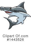 Hammerhead Shark Clipart #1443526 by Vector Tradition SM